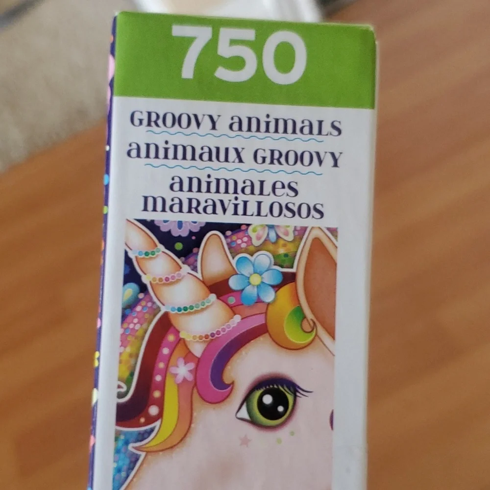 New groovy animals unicorn 750 piece puzzle